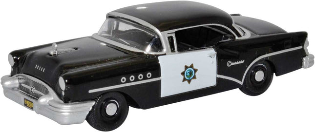 OXD-87BC55003, 1955 Buick Century - Assembled - California Highway Patrol - HO Scale