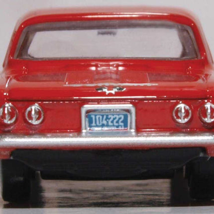 OXD-87CH63002, 1963-1970 Chevrolet Corvair Coupe - Assembled - Riverside Red - HO Scale