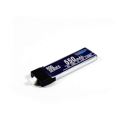 RDQ Series 3.8V 1S 550mAh 100C LiHV Whoop/Micro Battery w/ Plastic Head - Choose Version