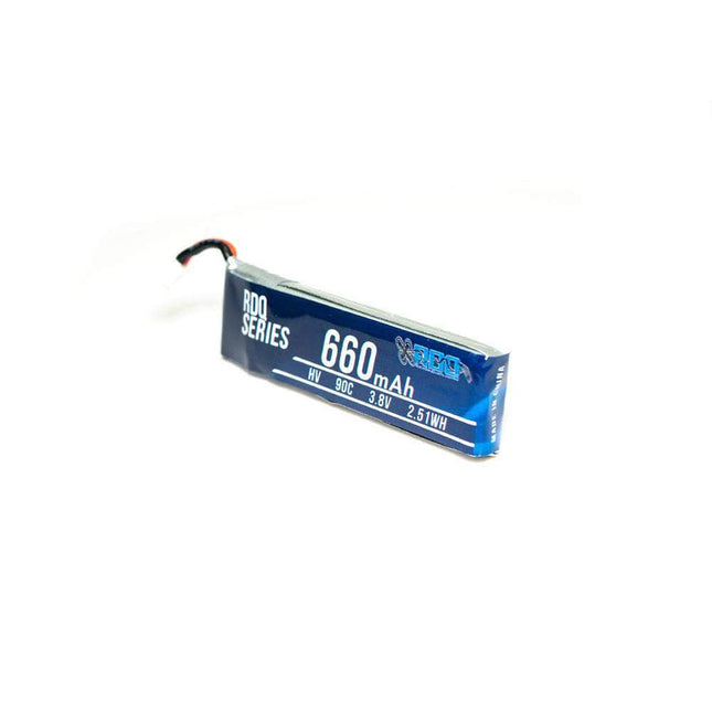 RDQ Series 3.8V 1S 660mAh 90C LiHV Whoop/Micro Battery - PH2.0