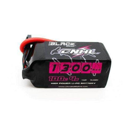 CNHL Black Series 14.8V 4S 1300mAh 100C LiPo Battery - XT60