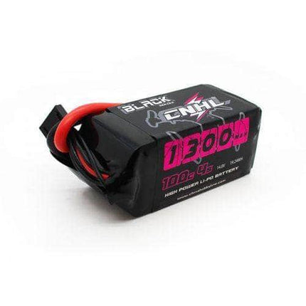 CNHL Black Series 14.8V 4S 1300mAh 100C LiPo Battery - XT60