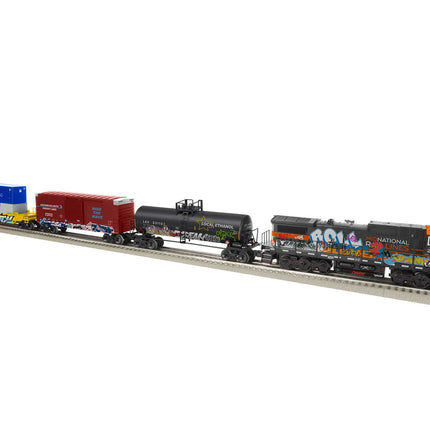 LNL2223110, Lionel O RTR Set Graffiti LionChief Bluetooth 5.0 Set