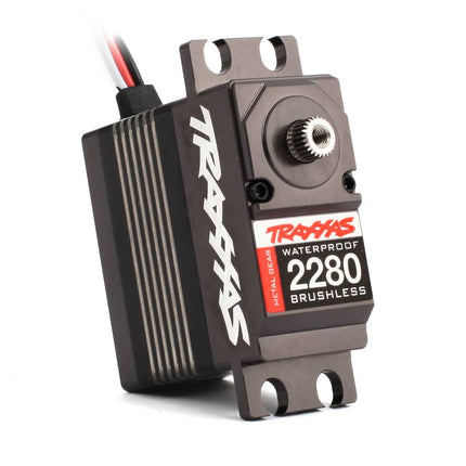 TRA2280, Traxxas Servo, digital high-torque 600 brushless, metal gear (ball bearing), waterproof