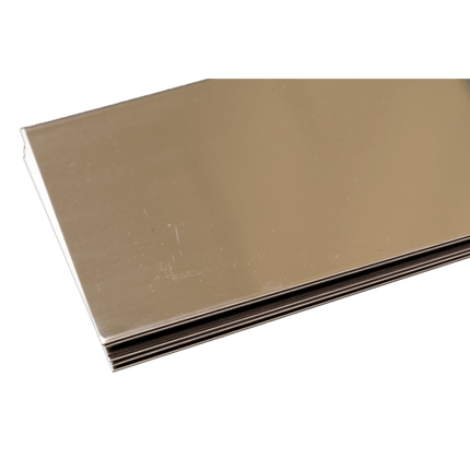 KNS-276, .018" Stainless Steel Sheet Metal 4"x10" (1pc)