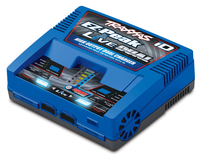 TRA2973, Traxxas EZ-Peak Live Multi-Chemistry Battery Charger w/Auto iD (4S/26A/200W)