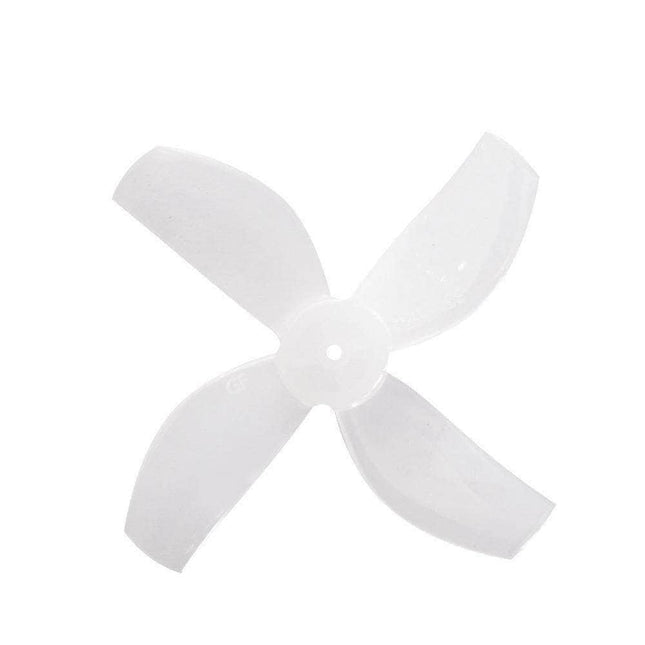 Gemfan 35mm Durable Quad-Blade Micro/Whoop Prop 8 Pack (1mm Shaft) - Choose Your Color