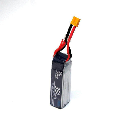 RDQ Series 11.4V 3S 850mAh 60C LiHV Whoop/Micro Battery (Long Type) - XT30