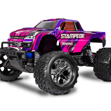 36254-8, Traxxas Stampede HD 1/10 RTR 2WD Electric Monster Truck w/XL-5 ESC, TQ 2.4GHz Radio, Battery & USB-C Charger (NEW)