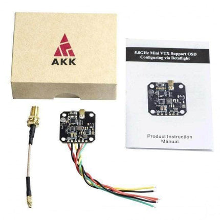 AKK FX3 Ultimate Mini 20x20 25-600mW 5.8GHz VTX - MMCX & U.FL