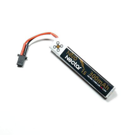 NewBeeDrone Nitro Nectar Gold 3.8V 1S 300mAh 40/80C LiHV Whoop/Micro Battery - Choose Version