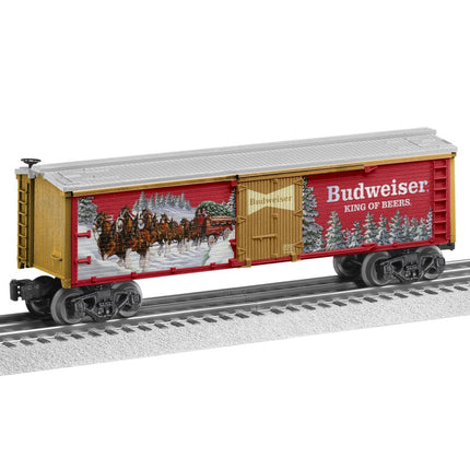 (PRE-ORDER) LNL2428400, Lionel O RTR Budweiser Clydesdale Holiday Reefer