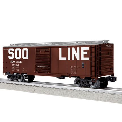(PRE-ORDER) LNL2442291, Lionel O SOO Line Steel Side Box Car #42204