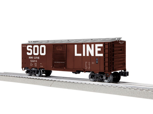 (PRE-ORDER) LNL2442291, Lionel O SOO Line Steel Side Box Car #42204