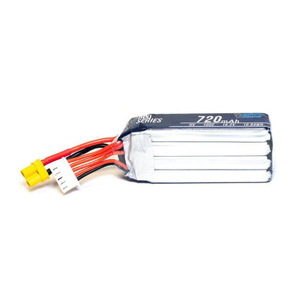 RDQ Series 15.2V 4S 720mAh 100C LiHV Whoop/Micro Battery - XT30