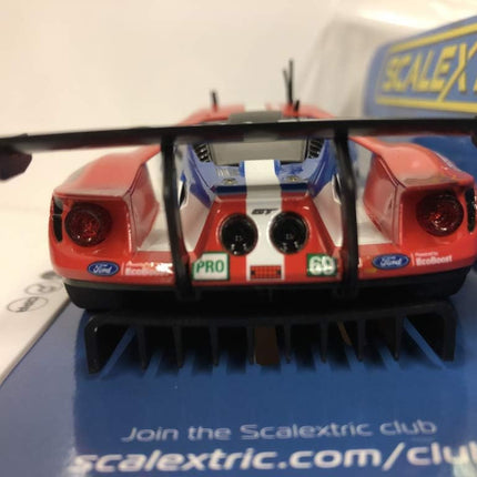 C3858, Scalextric 1/32 Scale Slot Car Ford GT GTE Le Mans 2017 No. 69