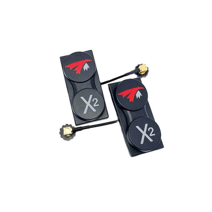 TrueRC X2-Air MKII 5.8GHz Receiver Antenna Pair for HDZero VRX4 - RHCP