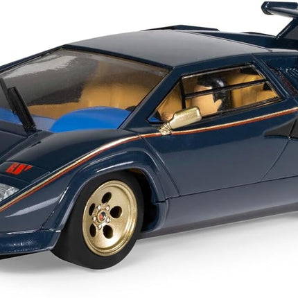 C4411T, Scalextric 1/32 Scale Slot Car Lamborghini Countach - Blue + Gold