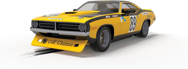 C4345T, Scalextric 1/32 Scale Slot Car Chrysler Hemi-Cuda - LeMans 1975