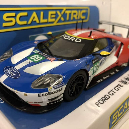 C3858, Scalextric 1/32 Scale Slot Car Ford GT GTE Le Mans 2017 No. 69