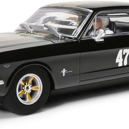 C4405T, Scalextric 1/32 Scale Slot Car Ford Mustang - Black and Gold