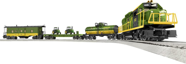 LNL2123040, Lionel John Deere GP38 Freight LionChief Electric O Gauge Bluetooth 5.0 Train Set with Remote