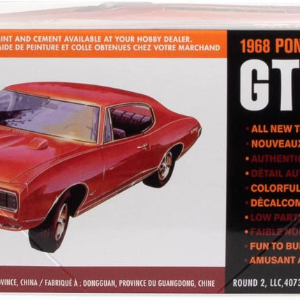 AMT1411, AMT 1/25 1968 Pontiac GTO Hardtop