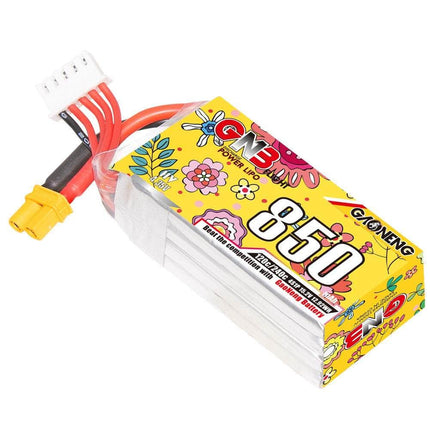 Gaoneng GNB 15.2V 4S 850mAh 120C LiHV Micro Battery - XT30