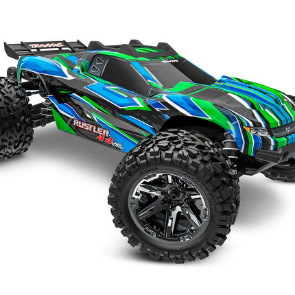 NEW - 67376-4, Traxxas Rustler 4X4 VXL with Extreme Heavy Duty Upgrades!