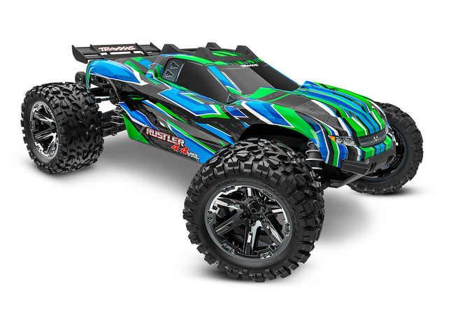 NEW - 67376-4, Traxxas Rustler 4X4 VXL with Extreme Heavy Duty Upgrades!