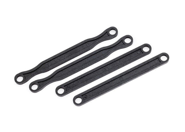 TRA6748-BLK, Traxxas Camber Link Plastic/Non-Adjustable F/R