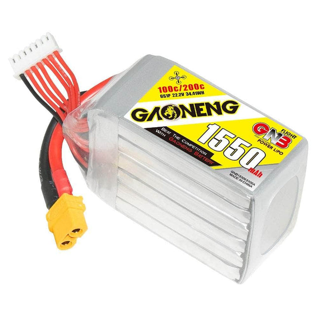 Gaoneng GNB 22.2V 6S 1550mAh 100C LiPo Battery - XT60