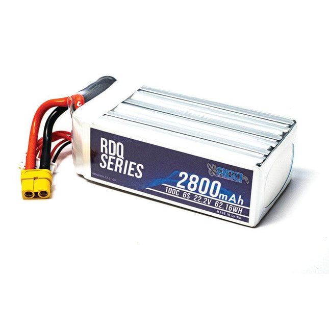 RDQ Series 22.2V 6S 2800mAh 100C LiPo Battery - XT60
