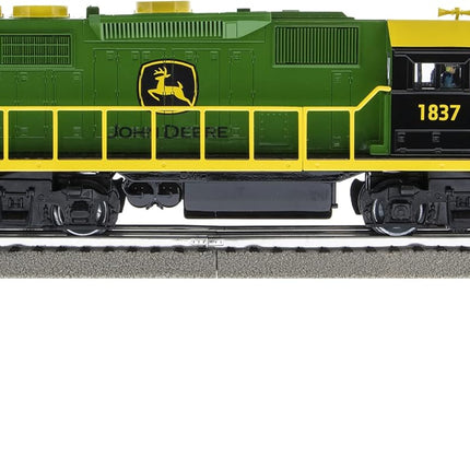 LNL2123040, Lionel John Deere GP38 Freight LionChief Electric O Gauge Bluetooth 5.0 Train Set with Remote