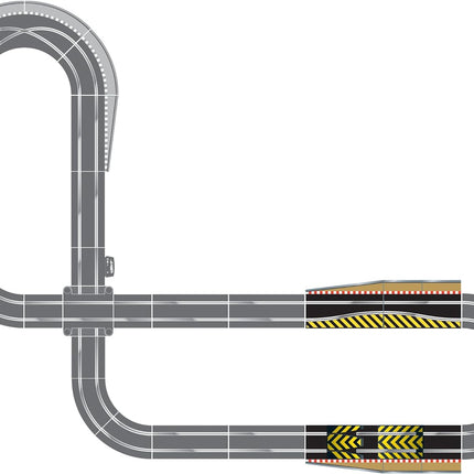 C8511, Scalextric 1/32 Scale Slot Car Track Extension Pack 2