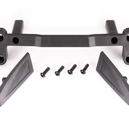 TRA7410, Traxxas Body reinforcement set, front (left & right)/ body posts, front (fits #7412 series bodies)