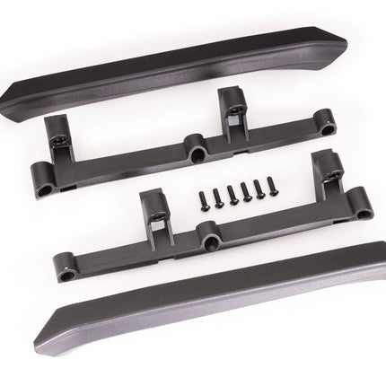 TRA7419, Traxxas Side trim (left & right)/ trim retainers (left & right) (fits #7412 series bodies)