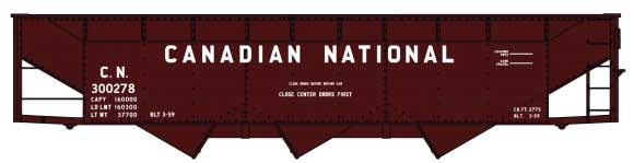 112-7564, Canadian National 300278 (Boxcar Red)