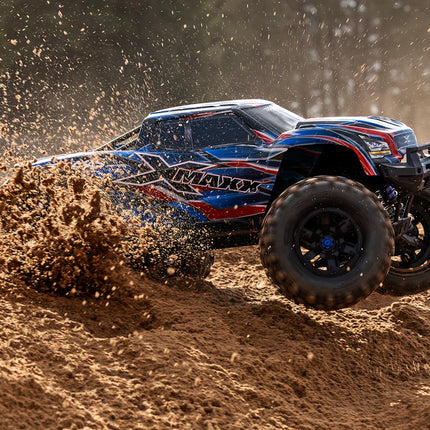 77096-4, Traxxas X-Maxx Belted 8S 4WD Brushless RTR Monster Truck w/2.4GHz TQi Radio &amp; TSM