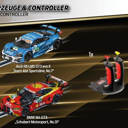 20023633, Carrera Full Speed, Digital 124 Slot Car Racing Set w/Wireless Controllers
