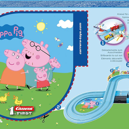 20063043, Carrera FIRST Peppa Pig - Kids Grand Prix