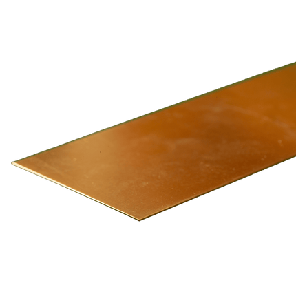 KNS-8249, .064"x2"x12" Brass Strips (1)