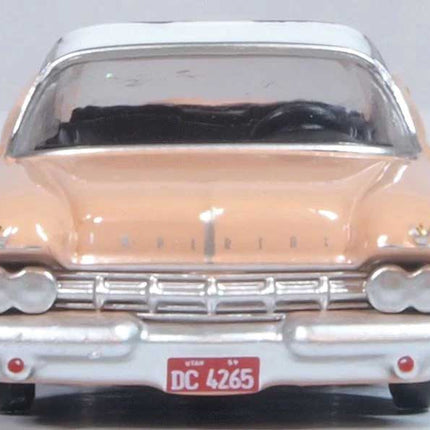 OXD-87IC59001, 1959 Imperial Crown 2-Door Hardtop - Assembled -- Persian Pink -- HO Scale