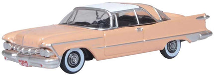 OXD-87IC59001, 1959 Imperial Crown 2-Door Hardtop - Assembled -- Persian Pink -- HO Scale