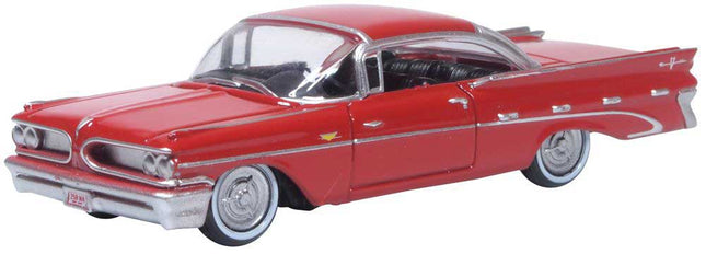 OXD-87PB59005, 1959 Pontiac Bonneville - Assembled -- Mandalay Red -- HO Scale
