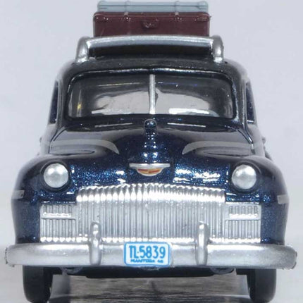OXD-87DS46004, 1946-48 DeSoto Suburban, Butterfly Blue/Crystal Gray -- HO Scale