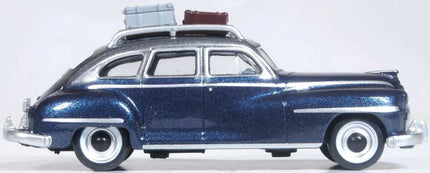 OXD-87DS46004, 1946-48 DeSoto Suburban, Butterfly Blue/Crystal Gray -- HO Scale