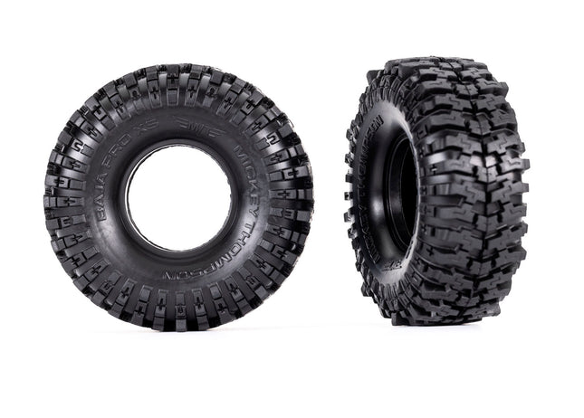 TRA9871, Traxxas Tires, Mickey Thompson® Baja Pro™ Xs 2.4x1.0' (2)