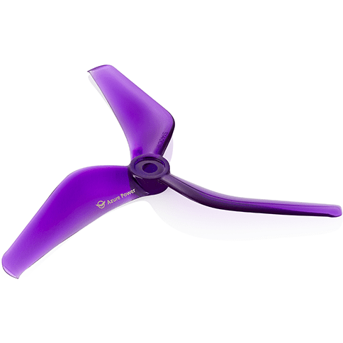 Azure Power 5140 LCP Tri-Blade 5'' Prop 4 Pack - Choose Your Color