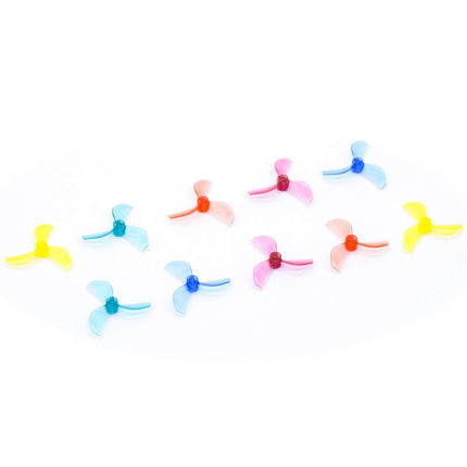 NewBeeDrone Azi Tri-Blade 31mm Micro/Whoop Prop 4 Pack (1mm Shaft) - Choose Your Color